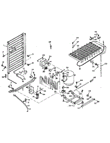 Unit Parts parts for Kenmore Refrigerator 106.W14DL5 (106W14DL5, 106 W14DL5) from AppliancePartsPros.com
