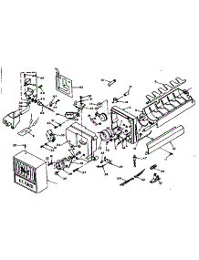 Icemaker Parts parts for Kenmore Refrigerator 106.W14EIM1 (106W14EIM1, 106 W14EIM1) from AppliancePartsPros.com