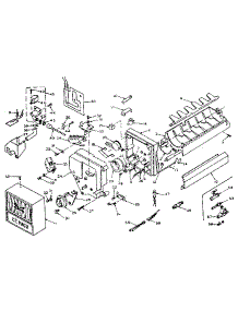 Icemaker Parts parts for Kenmore Refrigerator 106.W14EIML (106W14EIML, 106 W14EIML) from AppliancePartsPros.com