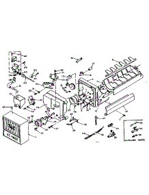 Icemaker Parts parts for Kenmore Refrigerator 106.W14F1 (106W14F1, 106 W14F1) from AppliancePartsPros.com