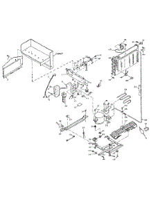 Unit Parts parts for Kenmore Refrigerator 106.W14FIML (106W14FIML, 106 W14FIML) from AppliancePartsPros.com