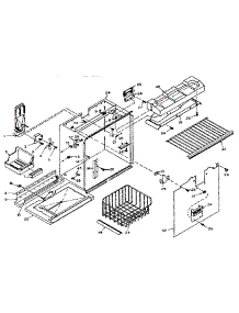 Freezer Section Parts parts for Kenmore Refrigerator 106.W14FIML (106W14FIML, 106 W14FIML) from AppliancePartsPros.com