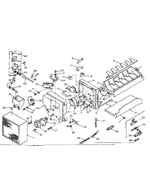 Icemaker Parts parts for Kenmore Refrigerator 106.W14GIM (106W14GIM, 106 W14GIM) from AppliancePartsPros.com