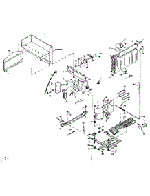 Unit Parts parts for Kenmore Refrigerator 106.W14GIM2 (106W14GIM2, 106 W14GIM2) from AppliancePartsPros.com