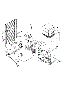 Unit Parts parts for Kenmore Refrigerator 106.W15ML (106W15ML, 106 W15ML) from AppliancePartsPros.com