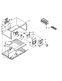 Freezer Parts parts for Kenmore Refrigerator 106.W16EL5 (106W16EL5, 106 W16EL5) from AppliancePartsPros.com