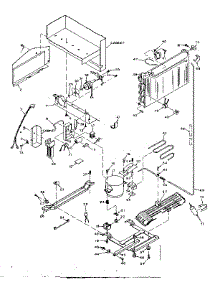 Unit Parts parts for Kenmore Refrigerator 106.W16GIM5 (106W16GIM5, 106 W16GIM5) from AppliancePartsPros.com