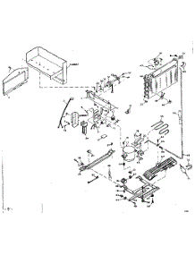 Unit Parts parts for Kenmore Refrigerator 106.W16GL1 (106W16GL1, 106 W16GL1) from AppliancePartsPros.com