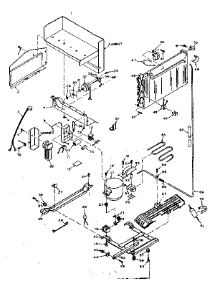 Unit Parts parts for Kenmore Refrigerator 106.W18GL5 (106W18GL5, 106 W18GL5) from AppliancePartsPros.com