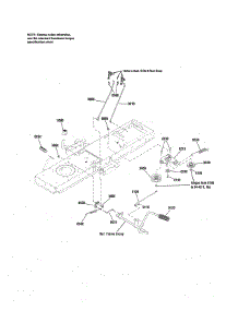 Controls parts for Craftsman Front-Engine Lawn Tractor 107250040 from AppliancePartsPros.com