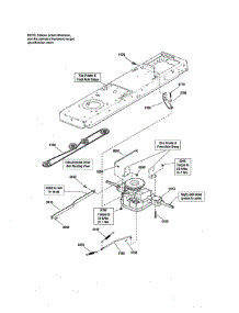 Transmission parts for Craftsman Front-Engine Lawn Tractor 107250040 from AppliancePartsPros.com