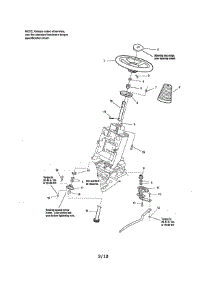 Steering - Manual Steering parts for Craftsman Front-Engine Lawn Tractor 107250050 from AppliancePartsPros.com