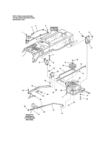 Transmission - Tuff Torq K57 parts for Craftsman Front-Engine Lawn Tractor 107250050 from AppliancePartsPros.com