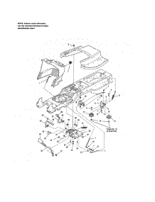 Controls parts for Craftsman Front-Engine Lawn Tractor 107250060 from AppliancePartsPros.com