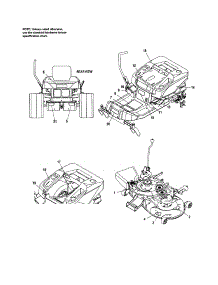 Decals parts for Craftsman Rear-Engine Riding Mower 10726786 from AppliancePartsPros.com