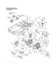 Transmission parts for Craftsman Rear-Engine Riding Mower 107277860 from AppliancePartsPros.com