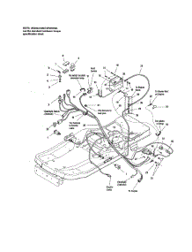 Electrical parts for Craftsman Rear-Engine Riding Mower 10727790 from AppliancePartsPros.com
