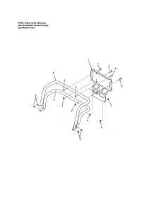 Rear Bumper parts for Craftsman Rear-Engine Riding Mower 107280060 from AppliancePartsPros.com