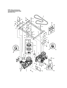 Transaxle-Ezt26520 parts for Craftsman Rear-Engine Riding Mower 107280060 from AppliancePartsPros.com