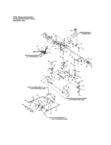 42" Deck-Electric Height Of Cut parts for Craftsman Rear-Engine Riding Mower 107280060 from AppliancePartsPros.com