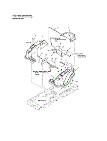 Fender parts for Craftsman Rear-Engine Riding Mower 107280060 from AppliancePartsPros.com