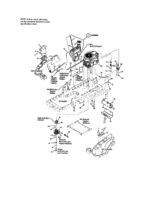 B&S V-Twin Engine parts for Craftsman Rear-Engine Riding Mower 107280070 from AppliancePartsPros.com