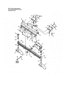 Front Axle, Rzt26520 parts for Craftsman Rear-Engine Riding Mower 107280070 from AppliancePartsPros.com