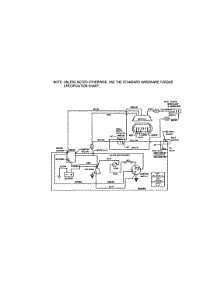 Electrical Schematic-12.5 Hp Briggs parts for Craftsman Rear-Engine Riding Mower 107280340 from AppliancePartsPros.com