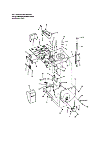 Main Case / L.H. Fender parts for Craftsman Rear-Engine Riding Mower 107280340 from AppliancePartsPros.com