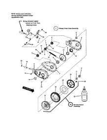 Primary Chain Case / Smooth Clutch parts for Craftsman Rear-Engine Riding Mower 107280340 from AppliancePartsPros.com