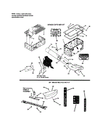 Accessories parts for Craftsman Rear-Engine Riding Mower 107280340 from AppliancePartsPros.com