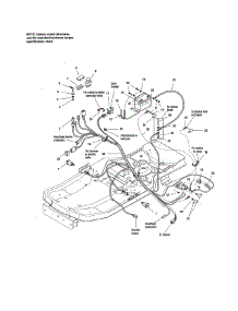 Electrical parts for Craftsman Rear-Engine Riding Mower 107287900 from AppliancePartsPros.com