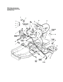Electrical parts for Craftsman Rear-Engine Riding Mower 107289860 from AppliancePartsPros.com