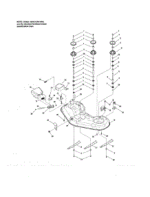 52" Deck-Housing / Arbor parts for Craftsman Rear-Engine Riding Mower 107289920 from AppliancePartsPros.com