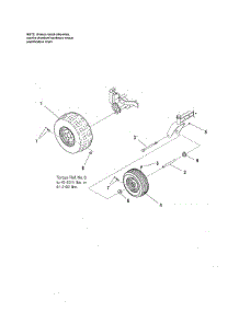 Wheel & Tire parts for Craftsman Rear-Engine Riding Mower 107289930 from AppliancePartsPros.com