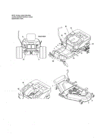 Decals parts for Craftsman Rear-Engine Riding Mower 107289930 from AppliancePartsPros.com