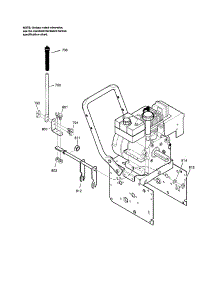 Shift Yoke parts for Craftsman Gas Snowblower 107889650 from AppliancePartsPros.com