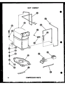 Compressor Parts (7-2J / P54390-93R) (7-2Jm / P54336-55R) (9-3J / P54390-71R) (9-5J / P54390-94R) (11-5J / P54390-70R) (11-5Jh / P54390-72R) (11-2J / P54390-74R) (11-2J / P54390-75R) (11-2Jm / P54336-50R) (11-2Jm / P54336-51R) (12-3J / P54390-91R) (12-3Jm / P54336-53R) (12-3Jh / P parts for Amana Room Air Conditioner 109-2JM/P54336-54R from AppliancePartsPros.com