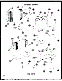 Coil Parts parts for Amana Room Air Conditioner 109-3N/P54975-2R from AppliancePartsPros.com