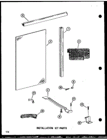 Installation Kit Parts (5-Spn / P54973-1R) (5P-2Nm-1 / P54972-6R) (5P-2Nm / P54972-1R) (6P-2Anm / P54972-2R) (6P-2Nh / P54973-2R) (6P-5N / P54973-3R) (8P-2Nm / P54972-3R) (8P-5N / P54973-4R) (8P-5Nm / P54972-5R) parts for Amana Room Air Conditioner 109-3N/P54975-2R from AppliancePartsPros.com