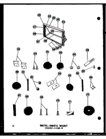 Instal-Amatic Mount C52652-4 (1Am-3) parts for Amana Room Air Conditioner 109-5JH/P54390-96R from AppliancePartsPros.com