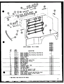 Heater Assembly Mfg. By Gould (109-3Ne / P54975-4R) (109-5Ne / P54975-8R) (113-5Ne / P54975-9R) (113-3Ne / P54975-5R) parts for Amana Room Air Conditioner 109-5N/P54975-6R from AppliancePartsPros.com