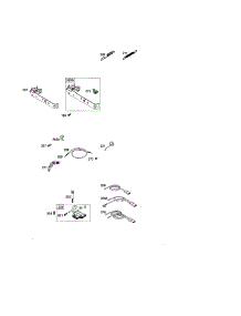 Bracket-Control parts for Briggs & Stratton Lawn & Garden Engine 10A900-2291-B1 from AppliancePartsPros.com