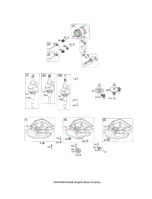 Engine Sump parts for Briggs & Stratton Lawn & Garden Engine 10D900 (0100-251) from AppliancePartsPros.com