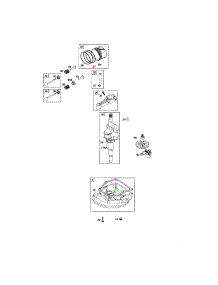Crankshaft / Sump parts for Briggs & Stratton Lawn & Garden Engine 10H900 (0101-0641) from AppliancePartsPros.com