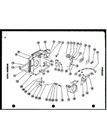 Interior Parts (5Spjm / P54360-32R) (5P-2Jm / P54360-33R) (6P-2Jm / P54360-22R) (6P-2Jm / P54360-34R) (6P-2Ajm / P54360-28R) (6-Sph / P54358-10R) (6P-5J / P54358-15R) (8P-2Jm / P54360-35R) (8P-5J / P54358-16R) parts for Amana Room Air Conditioner 11-2G/P54390-75R from AppliancePartsPros.com