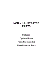 Optional Parts (Not Included) parts for Kenmore Washer 110.31643020 (11031643020, 110 31643020) from AppliancePartsPros.com