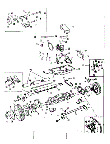 Wheel Assembly parts for Western Tool Reel Mower 11060100 from AppliancePartsPros.com