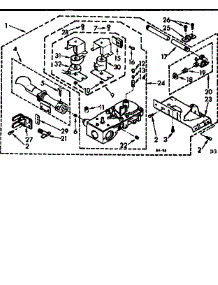 Burner Assembly parts for Sears Dryer 11077455200 from AppliancePartsPros.com