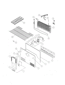 Freezer Parts parts for Kenmore Top-Mount Refrigerator 111.61202711 (11161202711, 111 61202711) from AppliancePartsPros.com